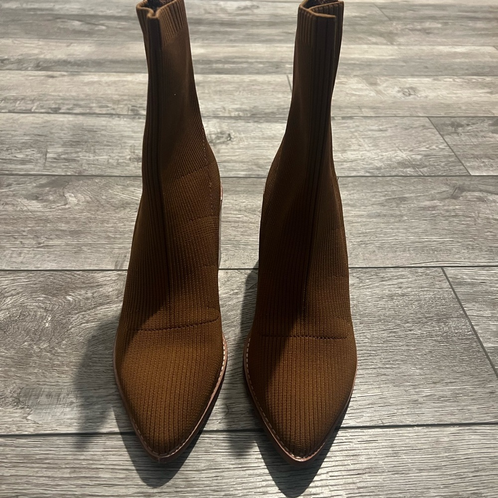 Steve Madden Brown Ankle Booties